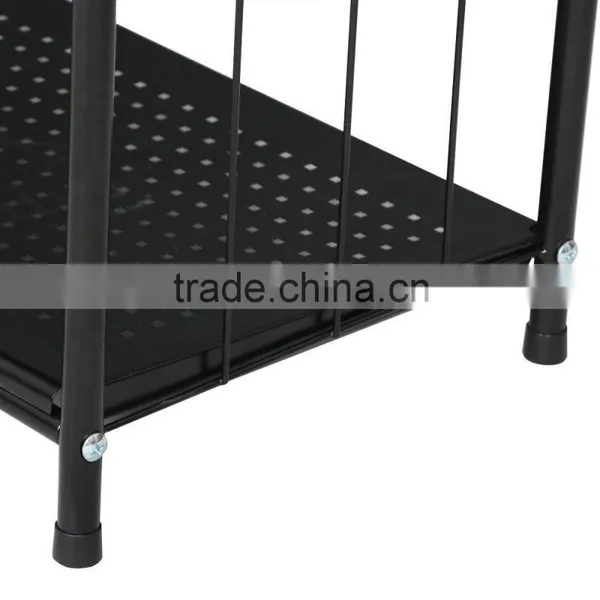5 Tire Antique Wrought Iron Step Metal Plant Stand photo-6