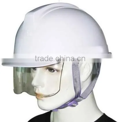 Safety Helmet With PC Visor Industry Safety Helmet With PC Face Shield
