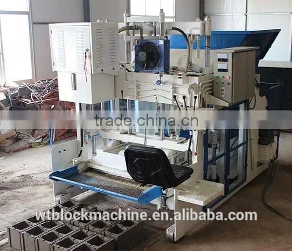 2015 Hot Sale WT10-15 Low Invest Business Used Egg Laying Automatic Concrete Block Making Machine Price in India photo-2