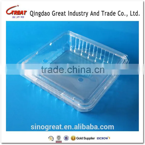 Transparent Pet Plastic Food Packaging Box 500L Quality Choice photo-5