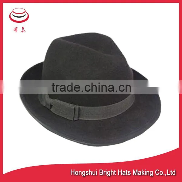 2015 Fashionable Wool Felt Fedora Hats photo-3