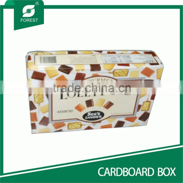 WHITE PAPER CARDBOARD BOX FOR CANDY photo-6