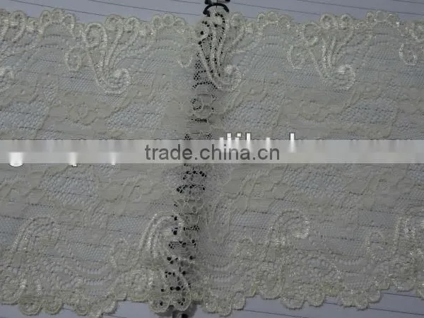 Guangzhou Fabric Market Wholesale Nylon Spandex for Lady Lingeries,eveing Dress APN4137y-17cm photo-3
