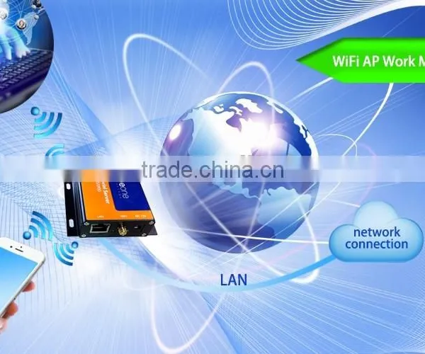 2 Port RS232/RS485 WiFi Serial Server- Industrial Product photo-5