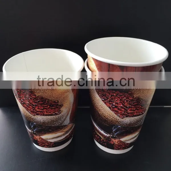 Double Wall Paper Cup With Lid photo-2