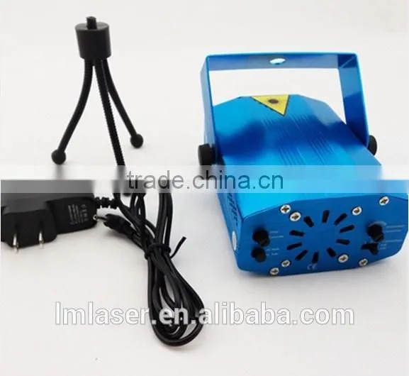 Mini Laser Stage Light Show Stage Lighting Projector 6 in 1 Pattern photo-2