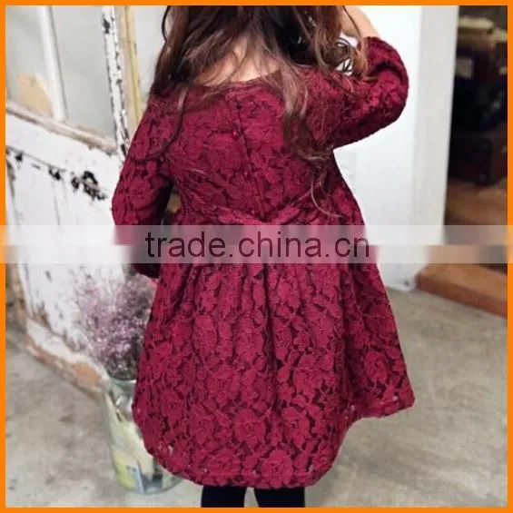 New Autumn Clothing Wholesale Korean Virgin Skirt Girls Lace Dress Dress High-grade Cotton 63T62