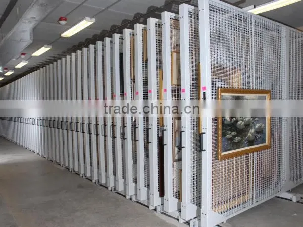 Compact Mobile File Cabinet,Manual Mass Shelf/Mobile Filing Cabinet /Compact Shelving System photo-3