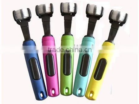 3-head pet toothbrush DG78
