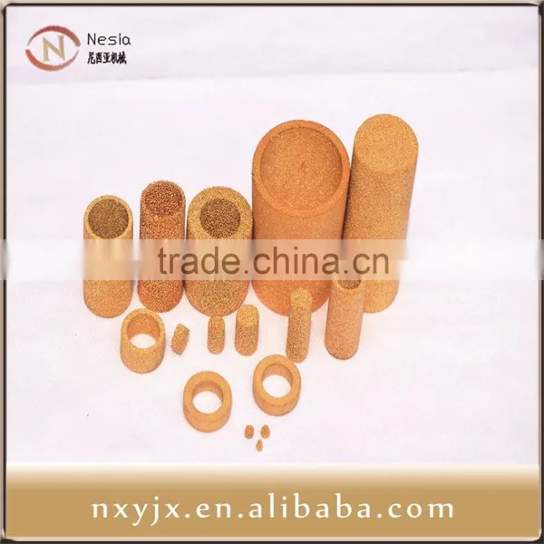 Sintering copper filter core