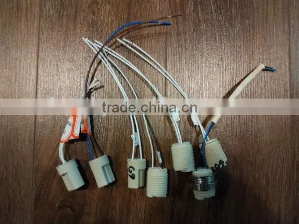 G9 Porcelain/ceramic Lamp Base/lamp Holder photo-4