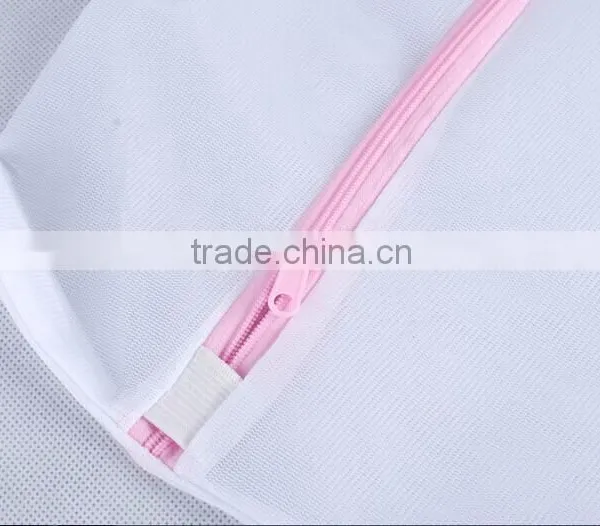 YIWU RODA 100% Polyester Mesh Square White Washing Bag photo-6