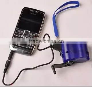 Emergency Charger, Hand Crank Cell Phone Charger - High Power USB Output