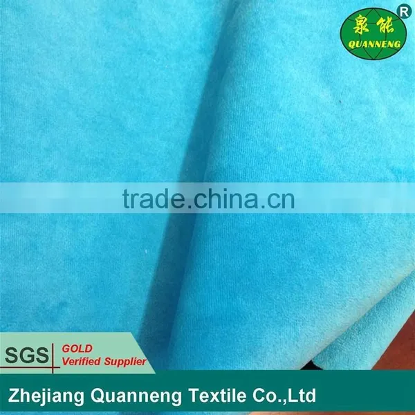 China Suppliers Home Textiles and Garment Silk Velvet Fabric