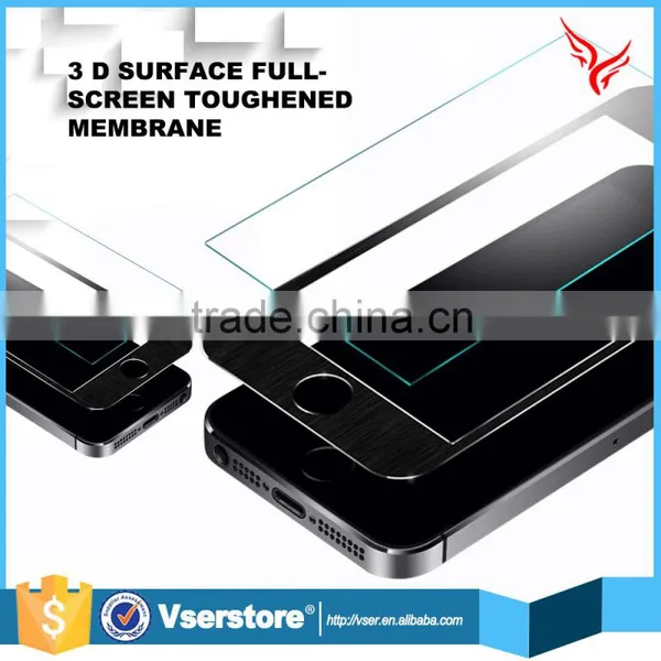 0.33mm Tempered Glass Screen Protector for Iphone Mobile Screen Protector Aluminium Alloy Color Tempered Glass Screen Protector photo-2
