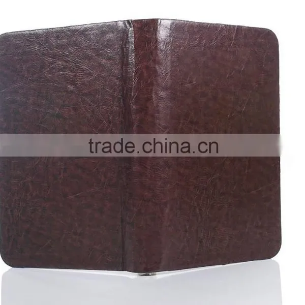Hardcover Leather Noteebook With Zipper photo-3
