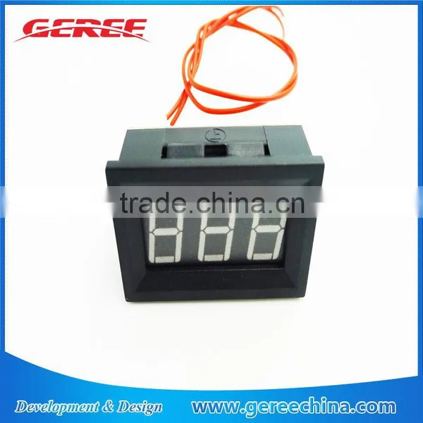 0.56" Digital ac Voltmeter Green 60-500V AC Panel Voltage Meter photo-2