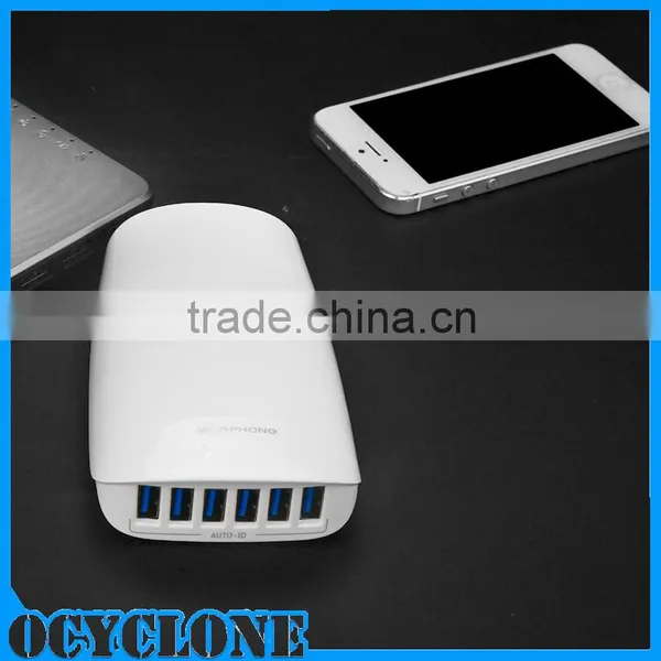 6 Ports Usb Wall Charging Adapter Charging Wall Charger With Good Quality photo-3