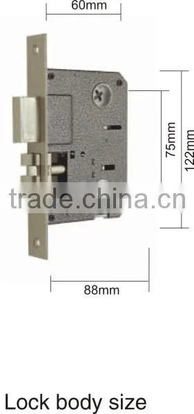2016 New Design Europeanism Security Mortise Lock Handleset Lock Series photo-5