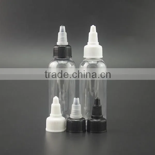 30ml 60ml 100ml 120ml PET Plastic Bottle Glue Bottles Twist Top Cap for Cosmetic Packing photo-4