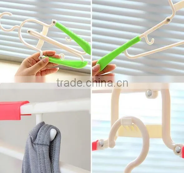 Business Travel Home Required Portable Folding Clothes Hangers Easy To Carry New photo-4