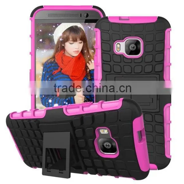 Shockproof Tpu+pc Case for HTC One M9