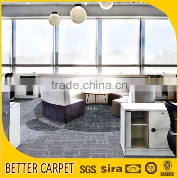 Classical Simple Color Brown 50x50cm Office Carpet Tile photo-3