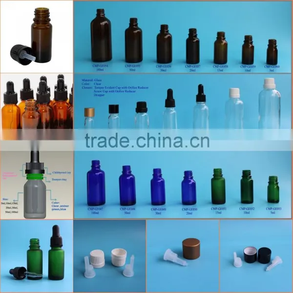30ml 1oz Clear Glass European Dropper Bottle for Essential Oil or Olive Oil photo-5