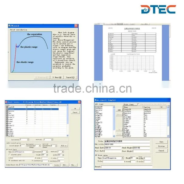 DTEC DDW-2S Electronic Universal Testing Machine,2KN,Digital LCD Displayer,tensile,bending,compression Test,Manufacturer Price photo-3