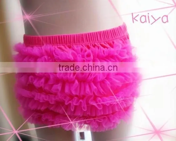 Latest Design Newborn Underwear Baby Comfortable Ruffle Bloomer photo-4