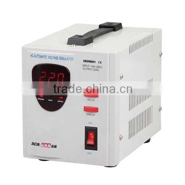 New Type Hot SCR 1000VA Automatic Servo Motor Control LED Voltage Stabilizer Made In China photo-5