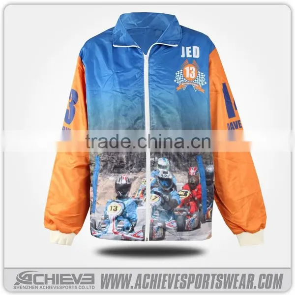 Custom Made Sublimation Dri Fit Baseball Jacket photo-5
