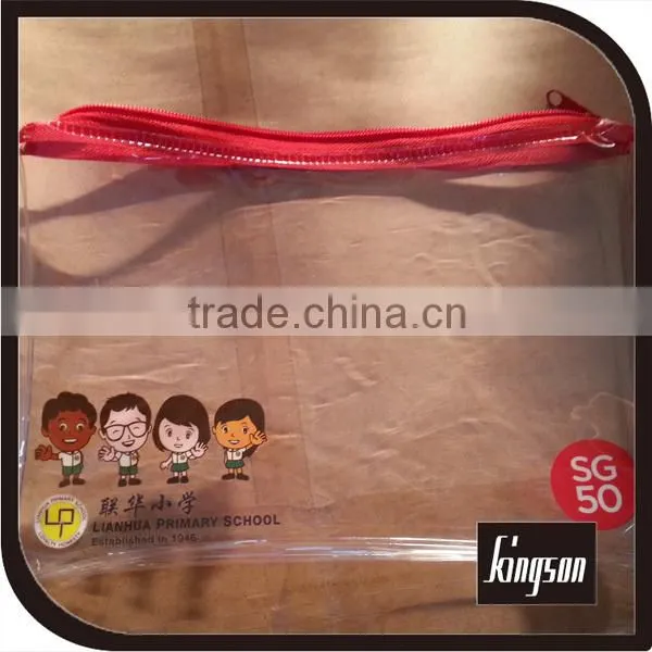 Logo Printing PVC Zipper Bag