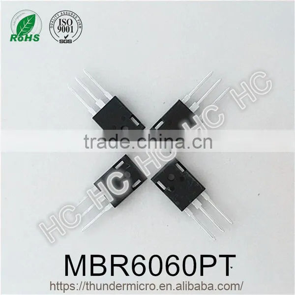 Original MBR6060 Schottky Barrier Rectifier Diode 60A 60V TO-247 TO-3P