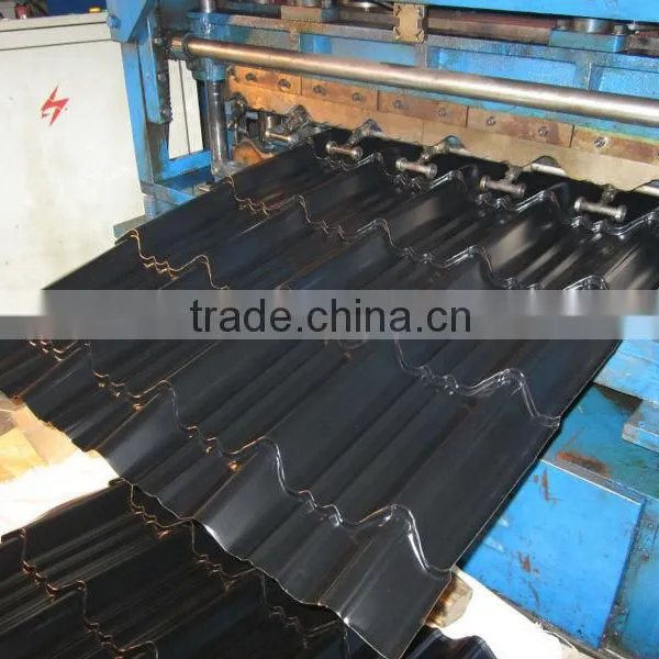 color coated corrugated roofing tiles molding equipment -cold rolling machinery