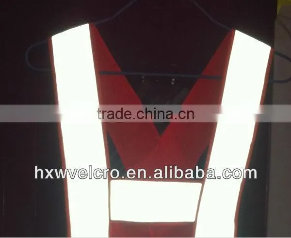 Custom Made High Visibility Motorcycle Traffic Warning Safety Reflective Vest photo-2