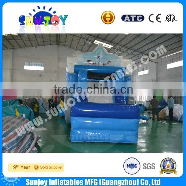 2016 Sunjoy Supply Enjoy Natural Happy Hot Sale Inflatable Castle Bouncer Frozen photo-5