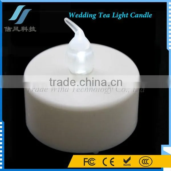 White Flameless Tea Light Candle LED Decorative Candle for Wedding Holiday Birthday Party Christmas photo-4