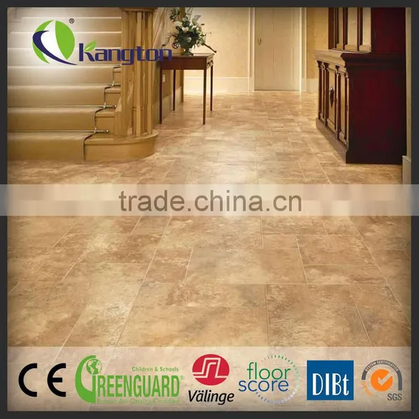 3mm Luxury Vinyl Tile Composition Tile, Tile Vinyl Flooring photo-4