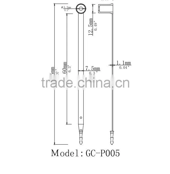 GC-P005 Hot Stamping Fixed Plastic Seal photo-4