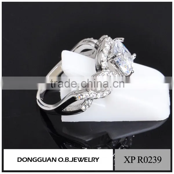 Multicolor Gold New Model Wedding Ring /handmade White Gold Ring Designs Jewelry photo-3