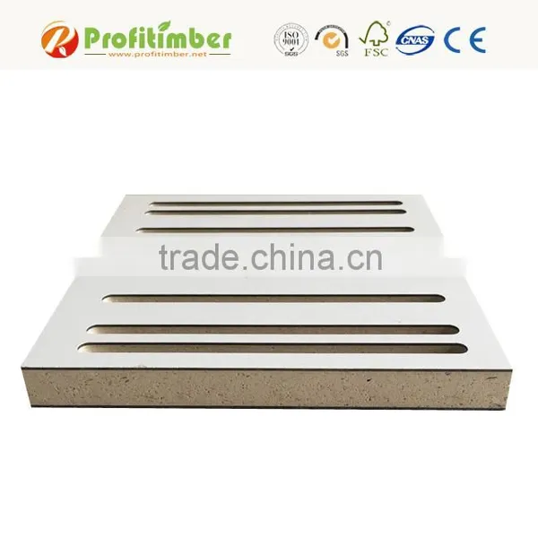 Sound Proof Celotex Board MDF Slotted Acoustic Panels for Studio photo-2