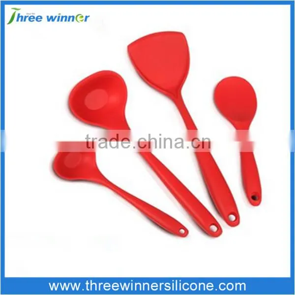 5 Pieces Heat Resistant Silicone Kitchen Utensil Set photo-5