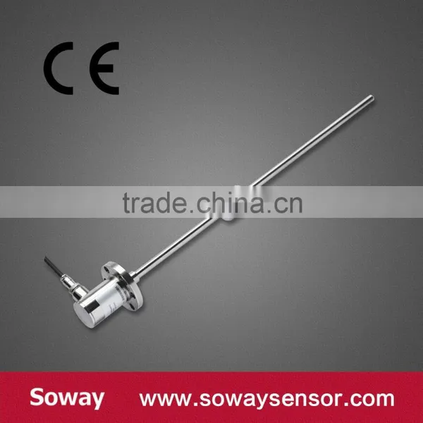 Magnetostrictive two float tank level sensors