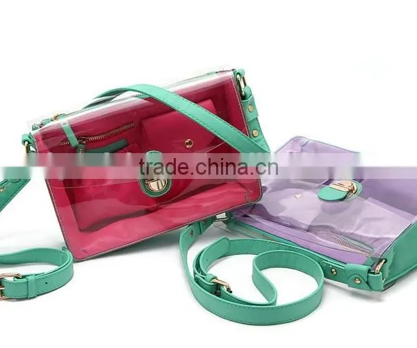 Handbag Designer Clear Plastic Handbag Fashion photo-2