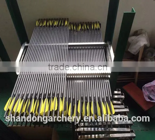 30 Inch Pure Carbon Arrows With Plactic Feather Vane for Sale photo-2