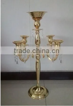 Wedding Gold Candelabra, Tall Gold Candelabra for Weddings photo-3