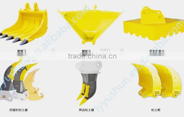 SDLG LG918 Wheel Loader Attachemnt 1.2M3 Strengtnened Bucket From OEM Factory , Attachment Code: 1690300034 photo-2