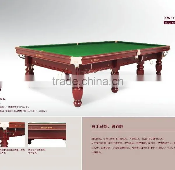 12 ft Star Solid Wood Snooker Table XW107-12S photo-2