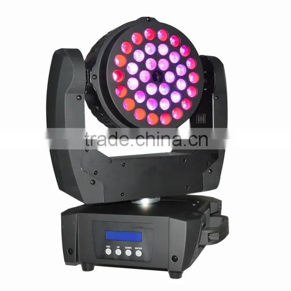 200mw Green Laser 36*10W Led Moving Head Rgbw Wash Light photo-2